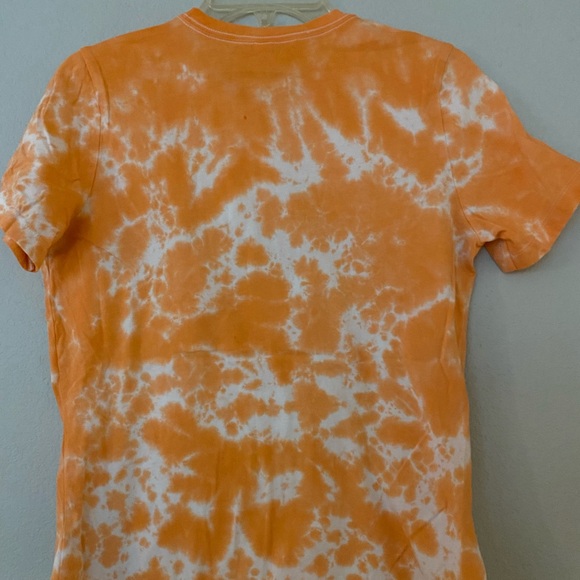 Lake Life is the Best Life Coral Tie Dye Tee T-Shirt NWOT Unisex Size Medium - Picture 4 of 6